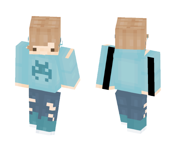 Space Invade My Privacy - Interchangeable Minecraft Skins - image 1