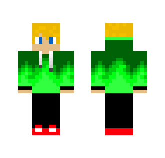 Cool Green Boy - Boy Minecraft Skins - image 2