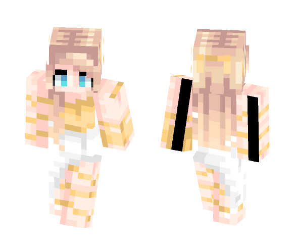 Golden Light - Female Minecraft Skins - image 1