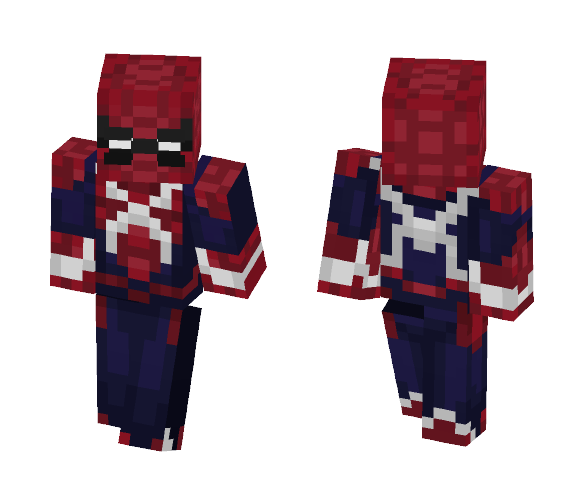 Insomniac spiderman (ps4) - Comics Minecraft Skins - image 1