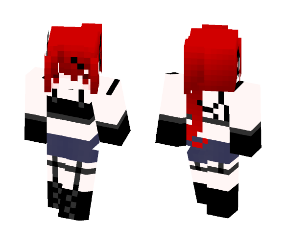girl82 3 pixel arms - Female Minecraft Skins - image 1