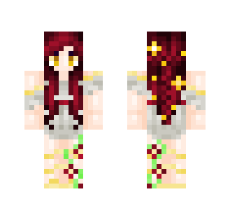 Blooming Crimson - Female Minecraft Skins - image 2