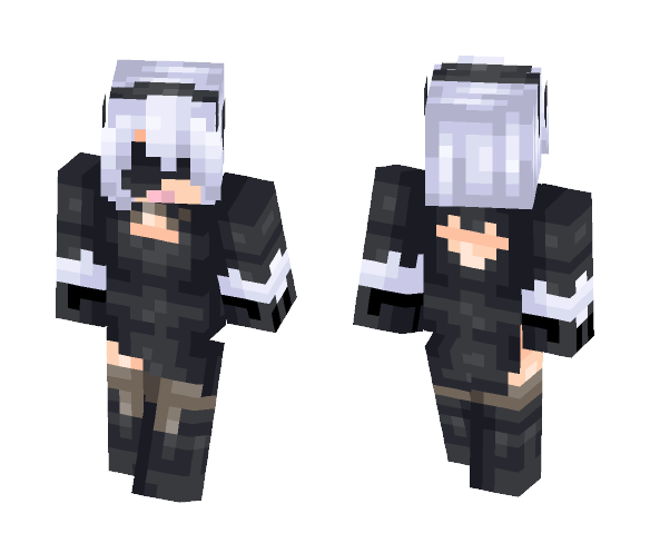 YoRHa No. 2 Model B - NieR:Automata - Female Minecraft Skins - image 1