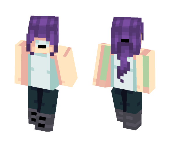 Leela from Futurama - Female Minecraft Skins - image 1