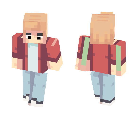 Fry from Futurama - Male Minecraft Skins - image 1