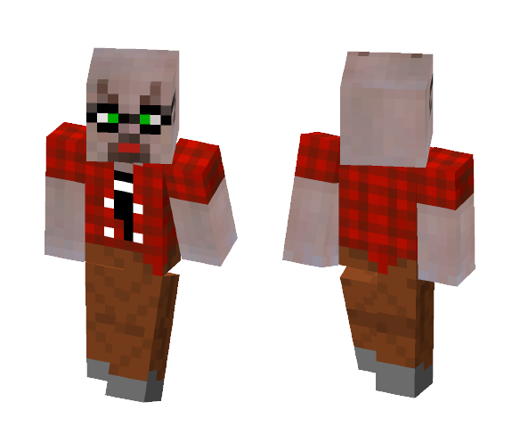 Guy from Woodcraft 2.0 - Comics Minecraft Skins - image 1
