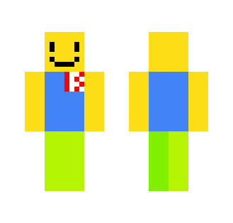 Noob Roblox Skin!!!!! - Male Minecraft Skins - image 2