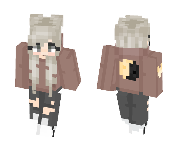 Ying yang - Female Minecraft Skins - image 1