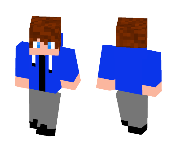 Blue Teenager - Male Minecraft Skins - image 1