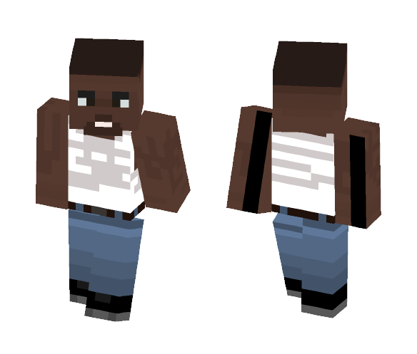 Carl Johnson - GTA san Andreas - Male Minecraft Skins - image 1