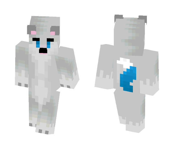 Blue Husky - Male Minecraft Skins - image 1