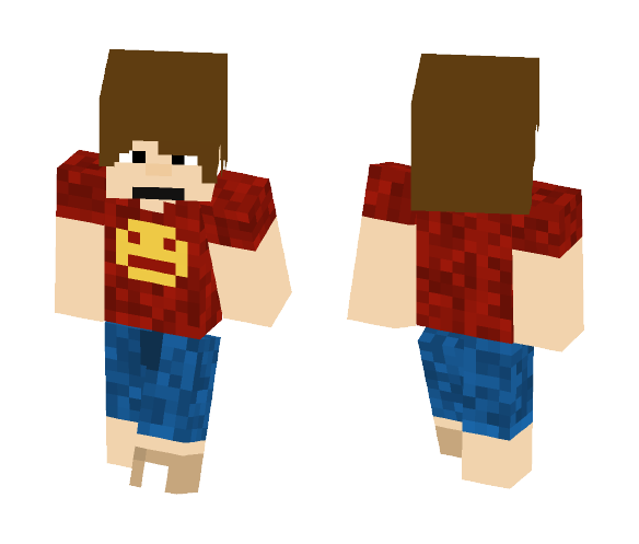 Ben the human from Ben and Ed - Male Minecraft Skins - image 1