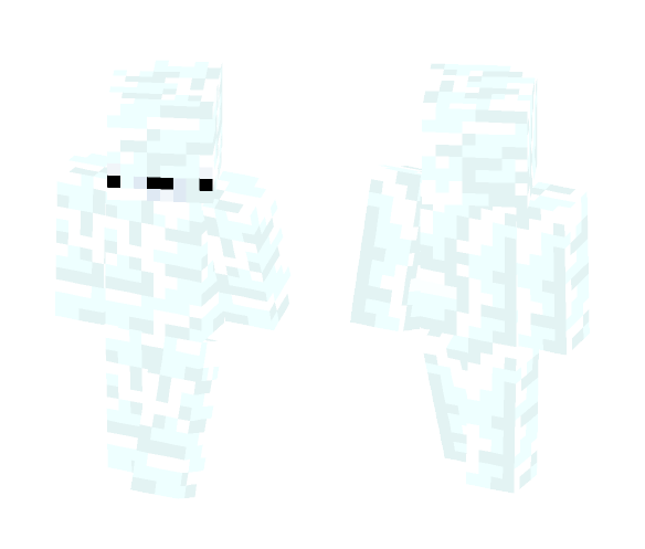 I am snow challenge (with a face) - Interchangeable Minecraft Skins - image 1