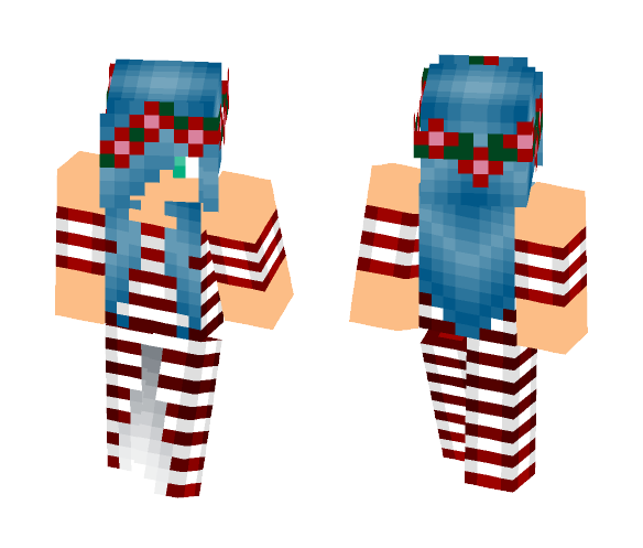 Blue Christmas! - Christmas Minecraft Skins - image 1