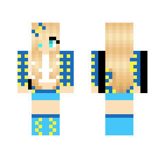 Blond Cute Girl (Alex) - Cute Girls Minecraft Skins - image 2