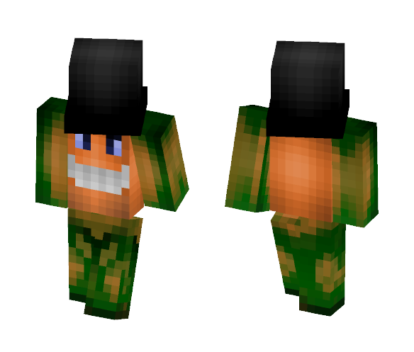 Orange - Male Minecraft Skins - image 1