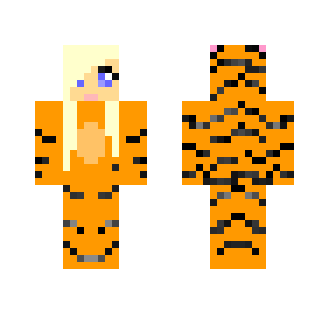 Tiger girl - Girl Minecraft Skins - image 2