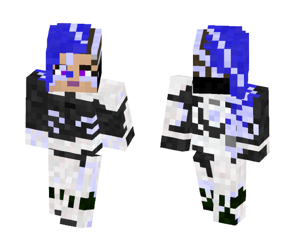 Cyberspace Sombra - Female Minecraft Skins - image 1