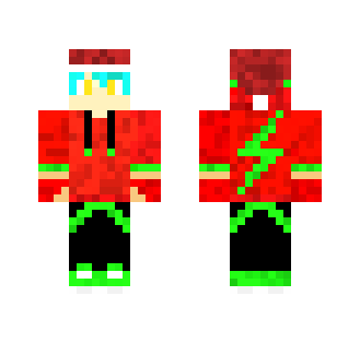 Electric Christmas Boy - Boy Minecraft Skins - image 2