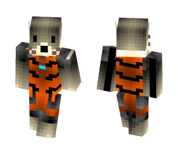 Space otter - Interchangeable Minecraft Skins - image 1