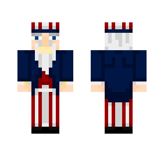 Patriotic Nutcracker (Request) - Male Minecraft Skins - image 2