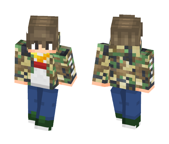 Camo - Male Minecraft Skins - image 1