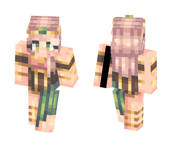 Emeraldine - Female Minecraft Skins - image 1