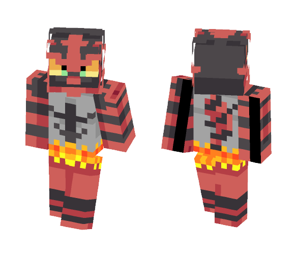 Incineroar! - Male Minecraft Skins - image 1