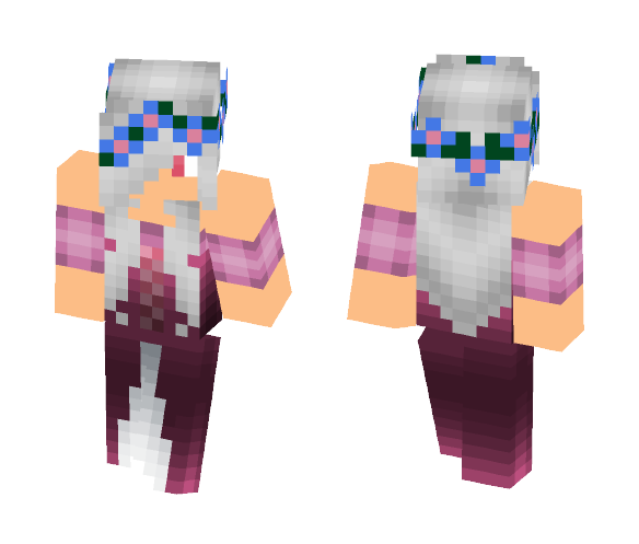 Silver/White Haired Princess! - Female Minecraft Skins - image 1