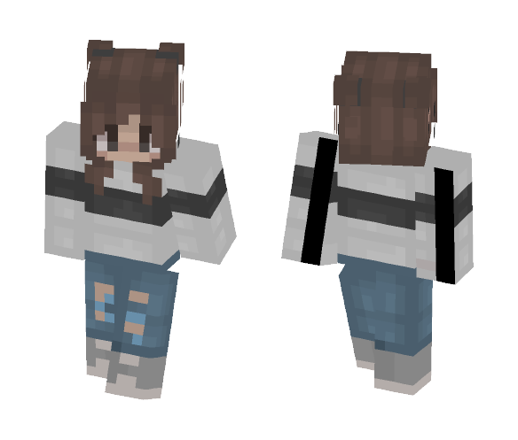 oh wow i made a girl - Girl Minecraft Skins - image 1