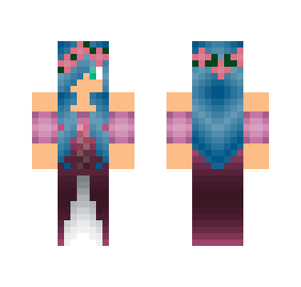 Blue Haired Princess! - Female Minecraft Skins - image 2