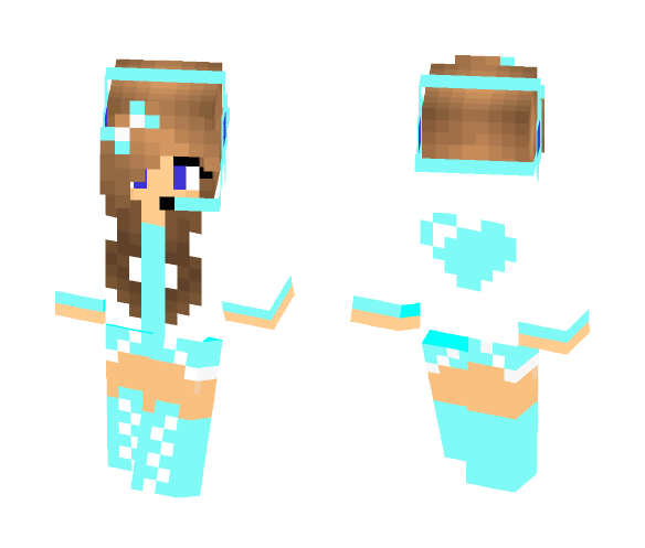 gamer girl - Girl Minecraft Skins - image 1