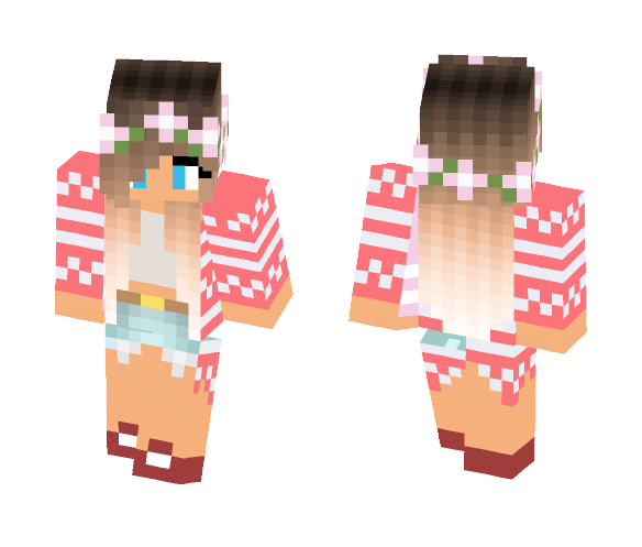 sumery girl 2,0 (me) - Girl Minecraft Skins - image 1