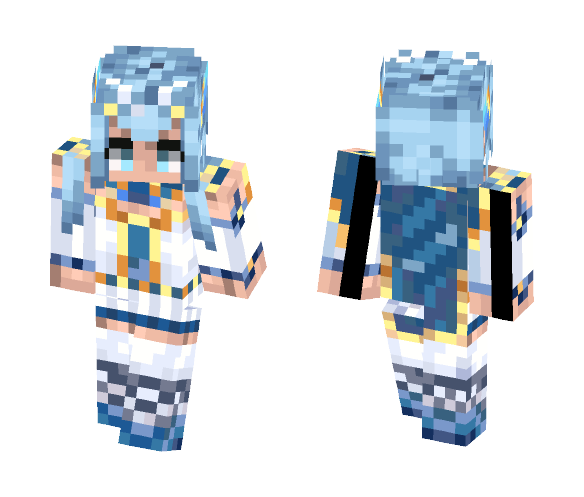 Puzzle & Dragons - Andromeda - Female Minecraft Skins - image 1