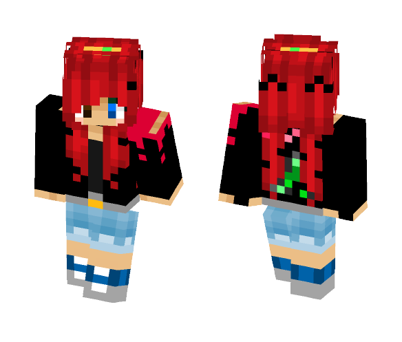 Monster and Mark Fan // Herobette - Female Minecraft Skins - image 1
