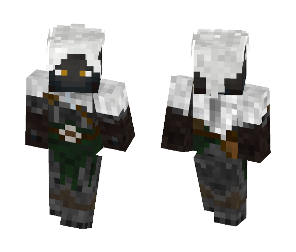 - Black Elf - - Male Minecraft Skins - image 1
