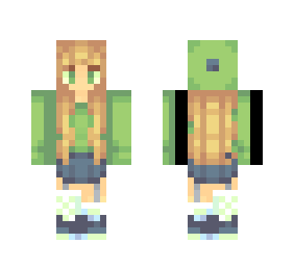 Green Bean [Alex] - Female Minecraft Skins - image 2