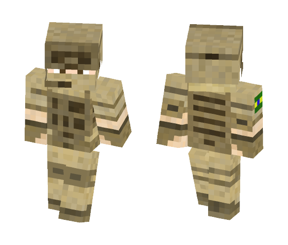Modern Soldier - Male Minecraft Skins - image 1
