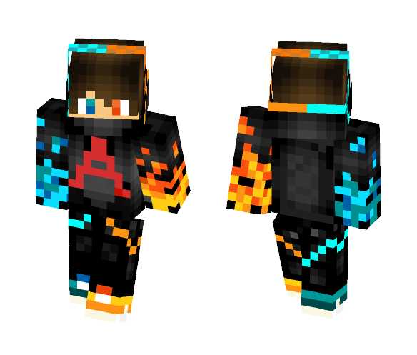 WaterFlame - Male Minecraft Skins - image 1