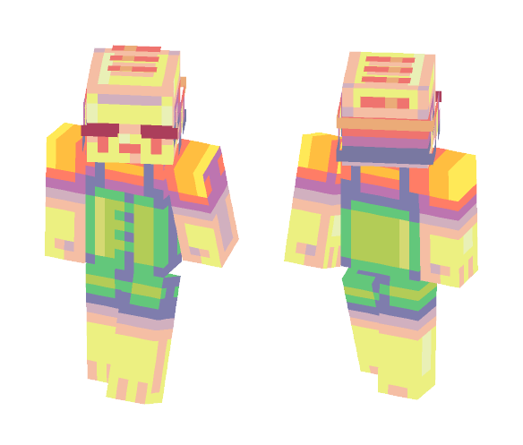 The Colorful Old Man - Male Minecraft Skins - image 1