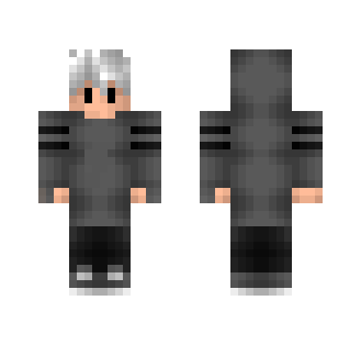 Grey Male - Male Minecraft Skins - image 2