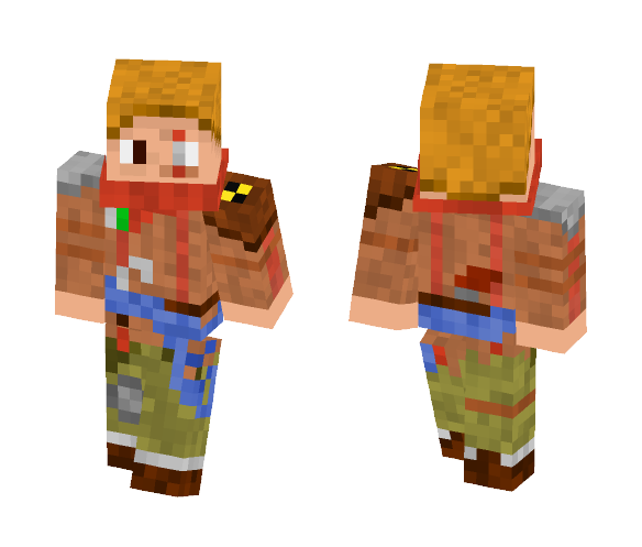Wastelander - My own skin - Male Minecraft Skins - image 1