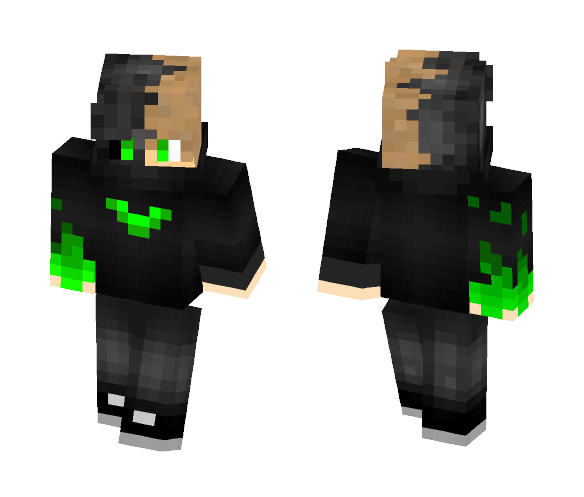 Green Pvp Boy - Boy Minecraft Skins - image 1