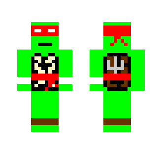 Raphael (TMNT: the NES game) - Male Minecraft Skins - image 2