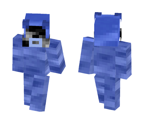 Blue Teddy Bear - Male Minecraft Skins - image 1