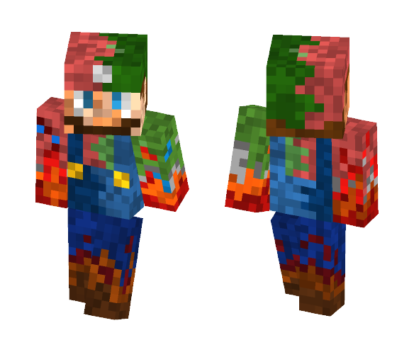 muigi (mario+luigi) - Male Minecraft Skins - image 1