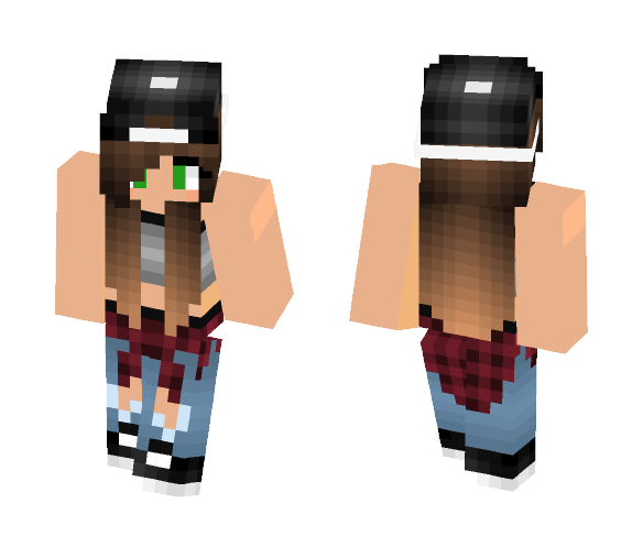 skater girl - Girl Minecraft Skins - image 1