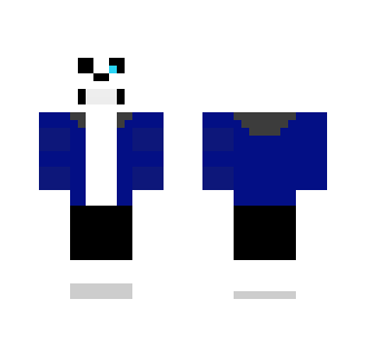 Sans the Skeleton - Male Minecraft Skins - image 2