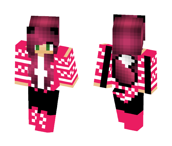 Ayame (Winter Coat) - Female Minecraft Skins - image 1