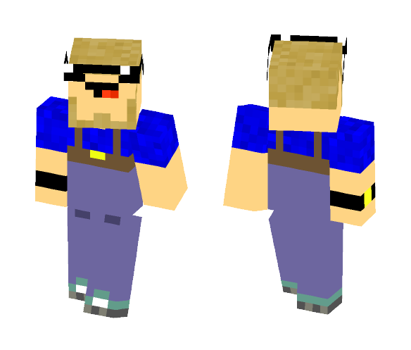 gangster derp - Male Minecraft Skins - image 1
